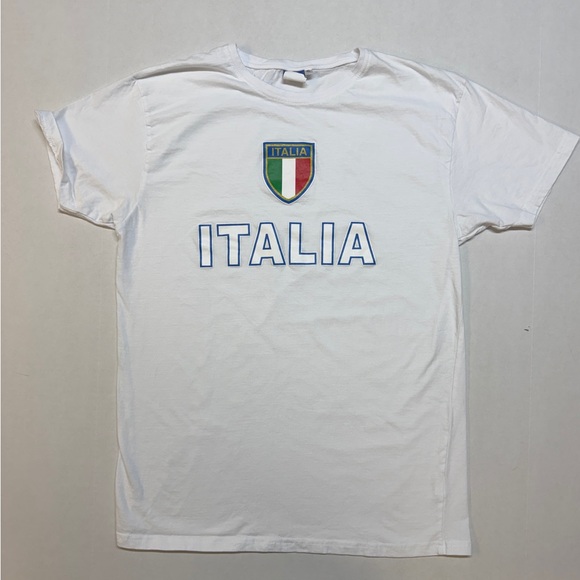 Other - Italia Logo Italy Crest Shield White Men’s XL T-Shirt